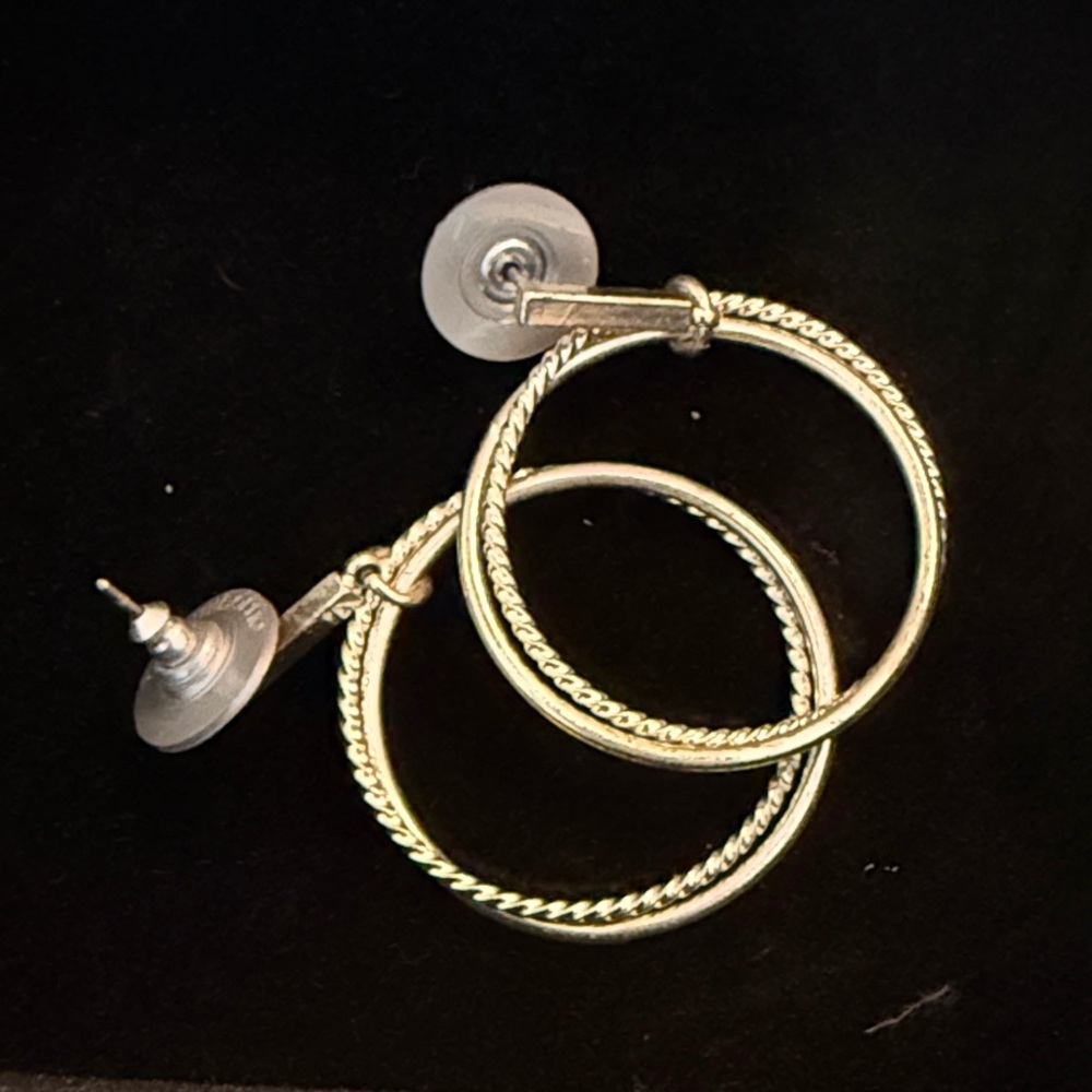 Elegant Gold Hoop Earrings